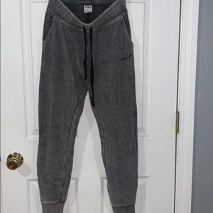 Victoria PINK sweatpants gray/black